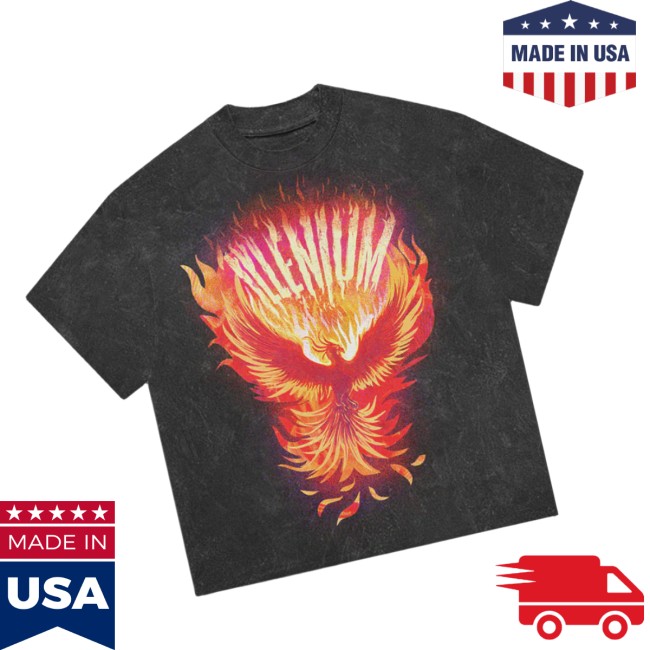 Illenium Store Merch Fire Phoenix Tee Illenium Store Merch Fire Phoenix Tee