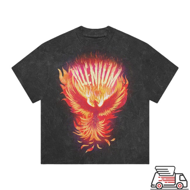 Illenium Store Merch Fire Phoenix Tee Illenium Store Merch Fire Phoenix Tee