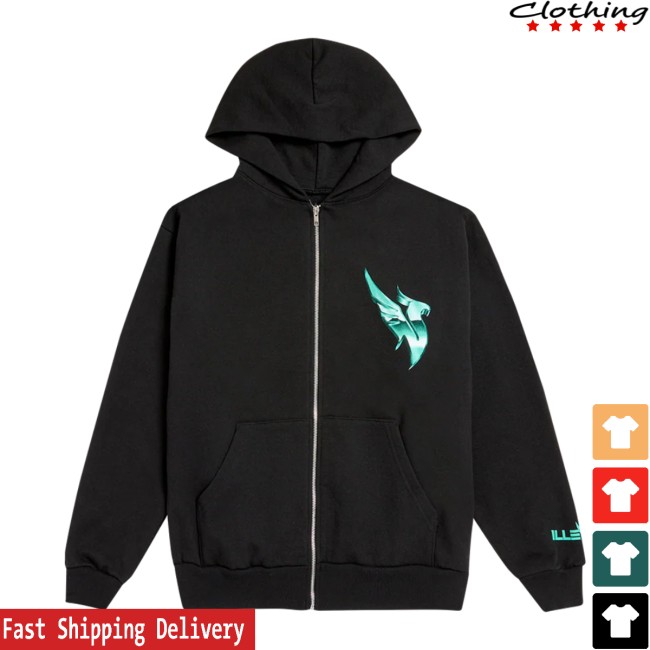 Illenium Store Merch Classic Phoenix Zip Hoodie Illenium Store Merch Classic Phoenix Zip Hoodie