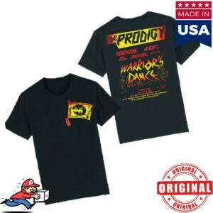 The Prodigy Store Merch Warrior’s Dance ’26 Flag T-Shirt