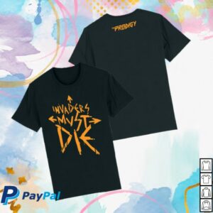 The Prodigy Store Merch Invaders Must Die Logo T-Shirt