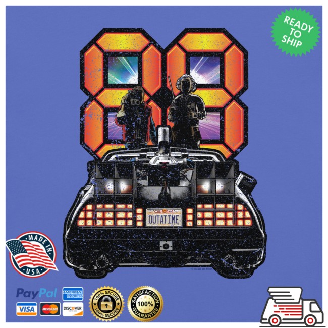 Shop Universal Store Merch Back To The Future 88 Comfort Colors T-Shirt Shop Universal Store Merch Back To The Future 88 Comfort Colors T-Shirt