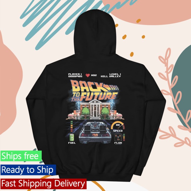 Shop Universal Store Merch Back To The Future Player 1 Hoodie Shop Universal Store Merch Back To The Future Player 1 Hoodie