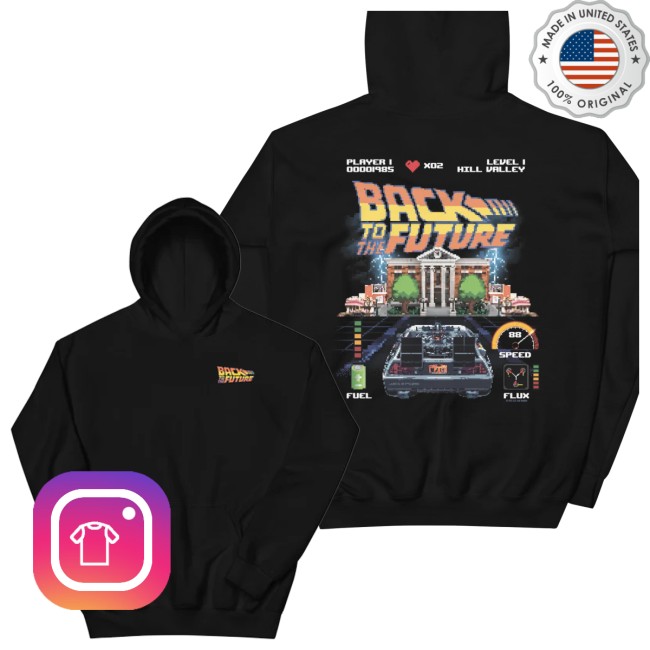 Shop Universal Store Merch Back To The Future Player 1 Hoodie Shop Universal Store Merch Back To The Future Player 1 Hoodie