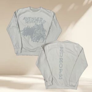 A7x World Merch Store Avenged Sevenfold Europe Tour Libad Crewneck Sweater
