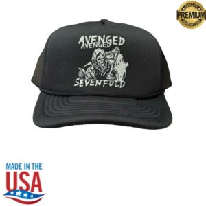 A7x World Merch Store Avenged Sevenfold Europe Tour Libad Trucker Hat