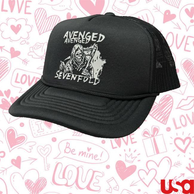 A7x World Merch Store Avenged Sevenfold Europe Tour Libad Trucker Hat A7x World Merch Store Avenged Sevenfold Europe Tour Libad Trucker Hat