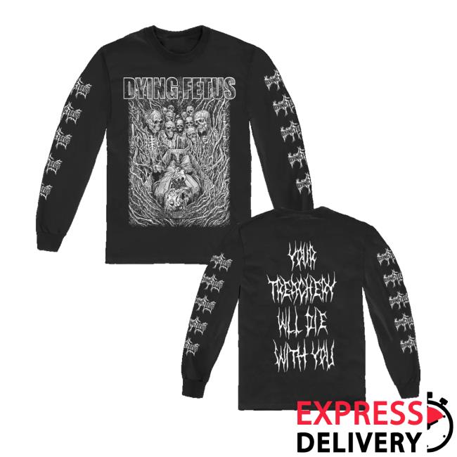 Dying Fetus Band Merch Store Dying Fetus Skeleton Funeral Longsleeve Dying Fetus Band Merch Store Dying Fetus Skeleton Funeral Longsleeve