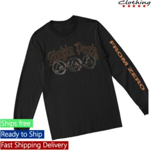 Linkin Park Store Merch Lp Swept Black Holiday Ls Tee