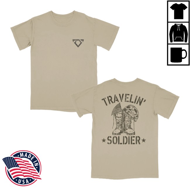 Cody Johnson Store Merch Travelin Soldier Tee Cody Johnson Store Merch Travelin Soldier Tee