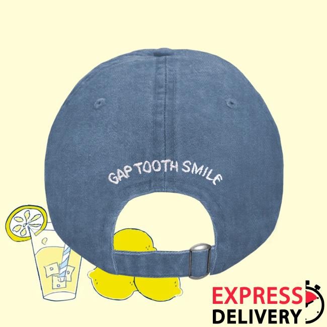 Djo Music Merch Store Gap Tooth Smile Denim Dad Hat Djo Music Merch Store Gap Tooth Smile Denim Dad Hat