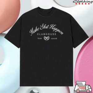 Nick Nayersina Merch Store Clubhouse Black Tee