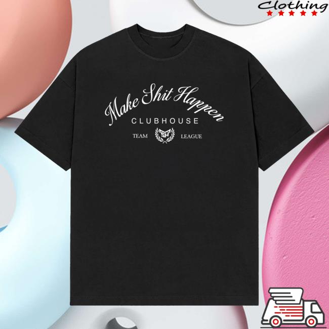 Nick Nayersina Merch Store Clubhouse Black Tee Nick Nayersina Merch Store Clubhouse Black Tee