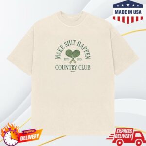 Nick Nayersina Merch Store Msh Country Club Ivory Tee