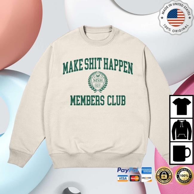 Nick Nayersina Merch Store Msh Members Club Bone Crewneck Nick Nayersina Merch Store Msh Members Club Bone Crewneck