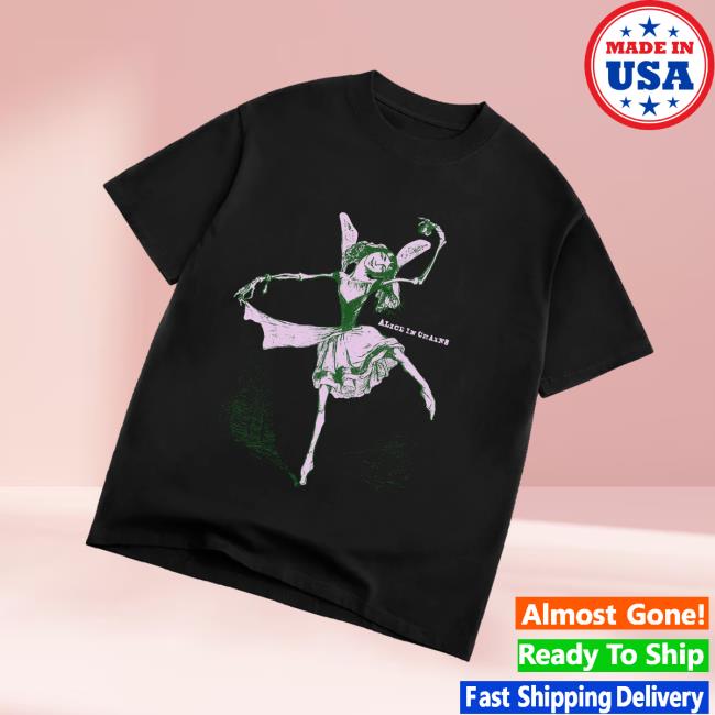 Alice In Chains Merch Store Ballerina T-Shirt Alice In Chains Merch Store Ballerina T-Shirt