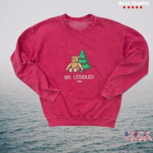 Blank Clo Merch Store Ms Cuddles Crewneck Sweatshirt