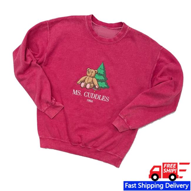 Blank Clo Merch Store Ms Cuddles Crewneck Sweatshirt Blank Clo Merch Store Ms Cuddles Crewneck Sweatshirt