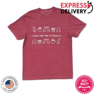 Blank Clo Merch Store No Time To Poison Ss Tee