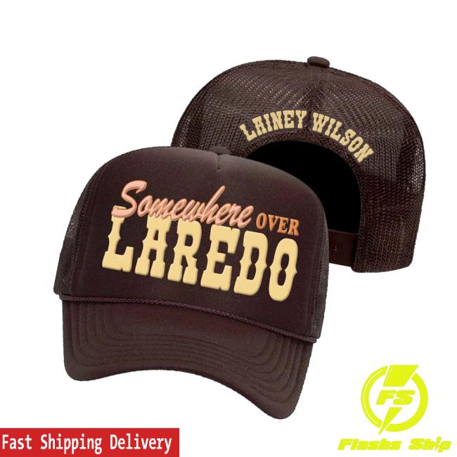 Lainey Wilson Shop Merch Somewhere Over Laredo Trucker Hat Lainey Wilson Shop Merch Somewhere Over Laredo Trucker Hat