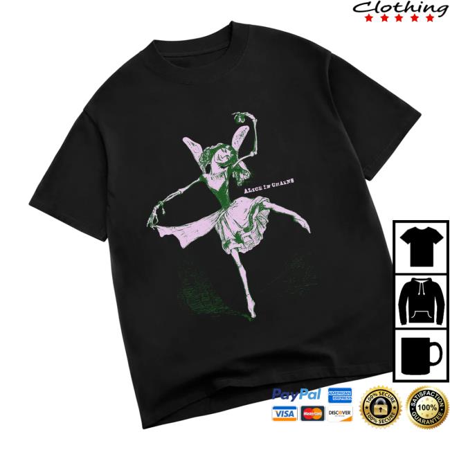 Alice In Chains Merch Store Shop Ballerina T-Shirt Alice In Chains Merch Store Shop Ballerina T-Shirt