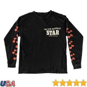 Hayley Williams Merch Store Biggest Star Black Long Sleeve