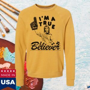 Hayley Williams Merch Store True Believer Mustard Crewneck Fleece