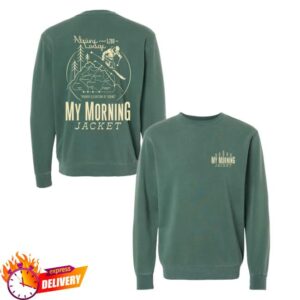 My Morning Jacket Merch Store Trail Map Crewneck Sweatshirt