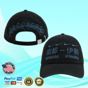 Travis Scott Merch Store Cj X Fragment X Nike Houston To Ise Mie Hat