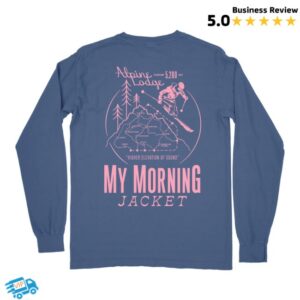 My Morning Jacket Store Merch Trail Map Longsleeve Tee