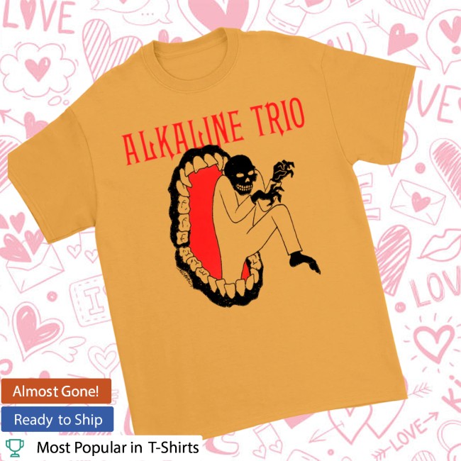 Alkaline Trio Store Merch Mouth Creeper T-Shirt Alkaline Trio Store Merch Mouth Creeper T-Shirt