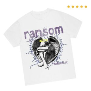 Ransom Store Merch Hellseeker White Tee