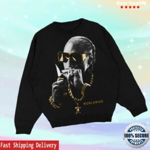 Snoop Dogg Store Merch Black Snoop Black Crew Neck