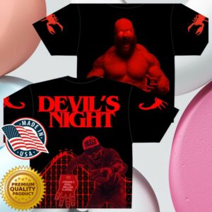 4Th Rope Store Merch Six Flags Limited Hhe9 Merch Deadstock Adam Scherr Meet The Monsters Tee