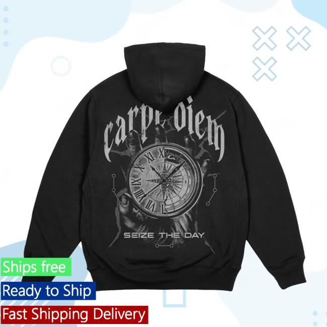 Joe Bartolozzi Merch Store Seize The Day Black Hoodie Joe Bartolozzi Merch Store Seize The Day Black Hoodie
