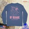 My Morning Jacket Merch Store Trail Map Longsleeve Tee Navy My Morning Jacket Merch Store Trail Map Longsleeve Tee Navy