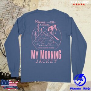 My Morning Jacket Merch Store Trail Map Longsleeve Tee