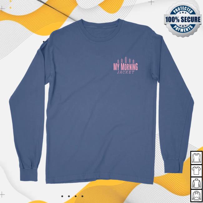 My Morning Jacket Merch Store Trail Map Longsleeve Tee My Morning Jacket Merch Store Trail Map Longsleeve Tee
