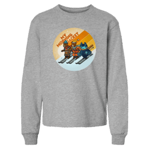 My Morning Jacket Merch Store Group Ski Youth Long Sleeve Tee