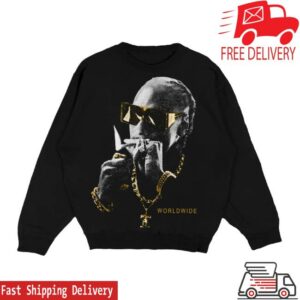 Snoop Dogg Merch Store Black Snoop Crewneck Black