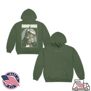 Snoop Dogg Merch Store Worldwide Pullover Hoodie Green