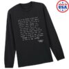 kenny Spice Girls Merch Store Spice Girls Goodbye Lyric Longsleeve T Shirta