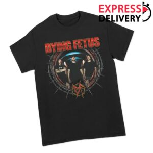 Dying Fetus Band Store Merch Dying Fetus Spike Circle Tee