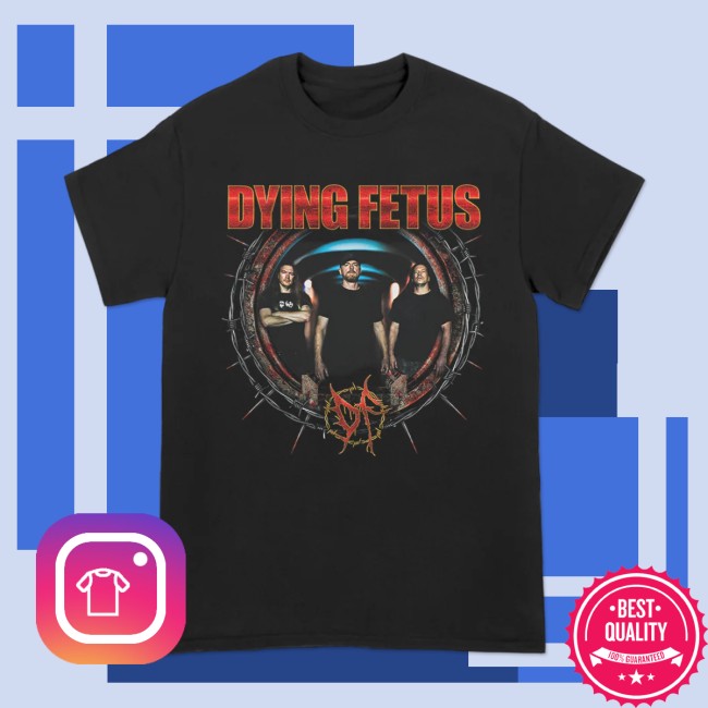 Dying Fetus Band Store Merch Dying Fetus Spike Circle Tee Dying Fetus Band Store Merch Dying Fetus Spike Circle Tee