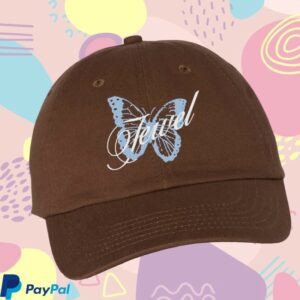 Jewels Merch Store Butterfly Script Hat