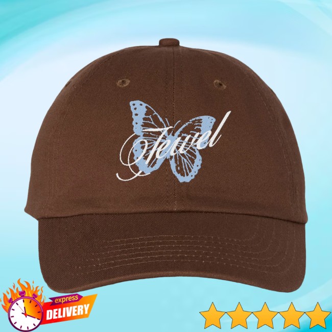 Jewels Merch Store Butterfly Script Hat Jewels Merch Store Butterfly Script Hat