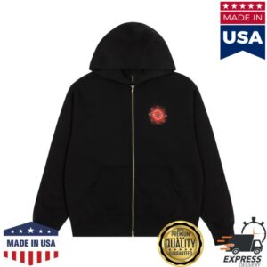 Slander Official Store Merch Chaos Eye Zip Hoodie