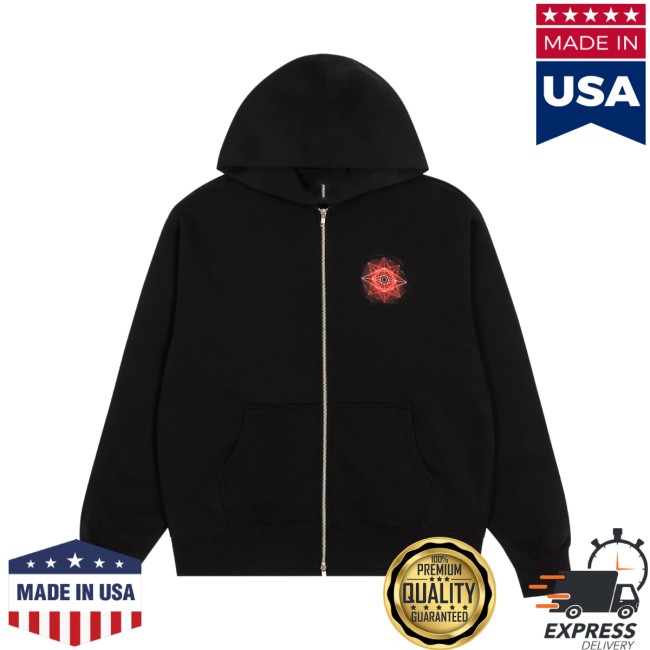 Slander Official Store Merch Chaos Eye Zip Hoodie Slander Official Store Merch Chaos Eye Zip Hoodie