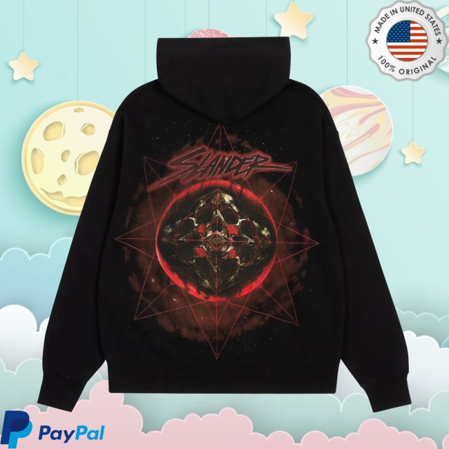Slander Official Store Merch Chaos Eye Zip Hoodie Slander Official Store Merch Chaos Eye Zip Hoodie