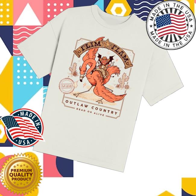 Flimflam Shop Merch Outlaw Country Tee Flimflam Shop Merch Outlaw Country Tee